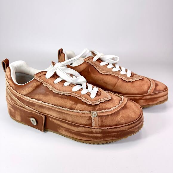 Loewe Deconstructed Calfskin Low Top Sneaker - Men’s 8 - Picture 3 of 9